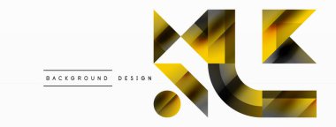 Parlak daire, kare, üçgen minimalist geometrik arkaplanı şekillendirir. Gösterişli, çağdaş tasarım dijital tasarımlar, sunumlar, web sitesi afişleri, sosyal medya paylaşımları için biraz sofistike
