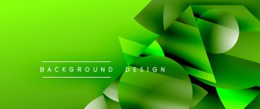 Birbirine kenetlenmiş üçgenler ve dairelerden oluşan büyüleyici soyut arkaplan, hem zerafet hem de modernlik saçan şaşırtıcı şekiller ve desenler oluşturur.