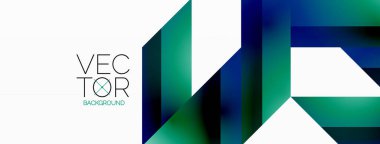 Beyaz üzerine geometrik saflık. Çizgiler, kareler, üçgenler birleşsin. Zarif basitlikte minimalist ahenk