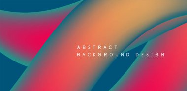 Dinamik sıvı şekilleri içeren akışkan geometrik vektör arka planı, duvar kağıdı, pankart, arkaplan, iniş sayfası, duvar sanatı, davetiye, baskı, poster için büyüleyici soyut görsel deneyim yaratıyor