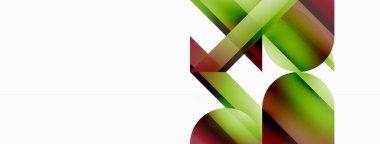 Gradyan renk üçgenleri ve beyaz daireler. Dinamik karışım büyüleyici görsel etki yaratıyor. Dijital tasarımlar, sunumlar, web sitesi afişleri, sosyal medya paylaşımları için geometrik arkaplan