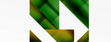 Büyüleyici vektör soyutlaması. Üçgenler büyüleyici dansla kesişiyor, dinamik geometrik zemin hazırlıyorlar. Şekil ve açıların birleşimi modern tasarımın sanatsal senfonisini yaratır.