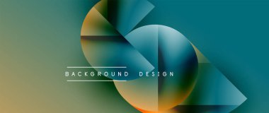 Minimalist geometrik arkaplan, metalik daireler ve kareler sergiliyor. Abartısız zarafeti somutlaştırıyor. Yansıtıcı yüzeyler ve hassas biçimler basitlik ve karmaşıklığın uyumlu bir karışımını oluşturur.