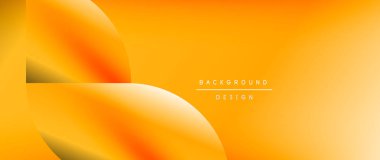 Posterler, kapaklar, afişler, broşürler, web siteleri için parlak renk çemberi ve yuvarlak element minimal geometrik soyut arkaplan