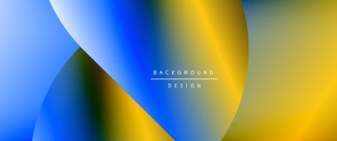 Daireler ve eğimli yuvarlak şekiller. Asgari soyut arkaplan, yuvarlak geometrik şekiller, temiz ve yapılandırılmış tasarım