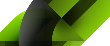 Büyüleyici vektör illüstrasyonu - geometrik, minimalist, soyut arkaplan duvar kağıdı, pankart, arkaplan, iniş sayfası, duvar sanatı, davetiye, baskılar, posterler için daireler ve üçgenlerle süslenmiş