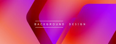 Enerjik geometrik arkaplan harmonik hareket içinde dinamik oklardan oluşan bir dizi içeriyor, hız, çeviklik ve kasıtlı akış duygusunu çağrıştırıyor