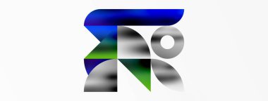 Büyüleyici bir geometrik mozaik desen içinde üçgenlerin, çizgilerin ve dairesel elementlerin sanatsal düzenlenmesi, görsel olarak dinamik ve büyüleyici bir bileşim sunar.