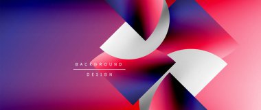 Daireler ve eğimli yuvarlak şekiller. Asgari soyut arkaplan, yuvarlak geometrik şekiller, temiz ve yapılandırılmış tasarım