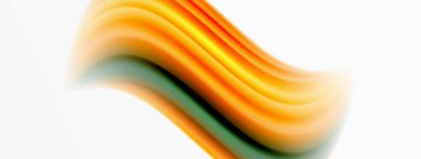 Gökkuşağı rengi ipekten bulanık arka plan beyaz, göz kamaştırıcı bir şekilde canlı arkaplan. Göz kamaştırıcı renk karışımı gökkuşağını, ipeksi ve zarif dalgalı deseni anımsatıyor.