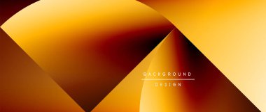 Posterler, kapaklar, afişler, broşürler, web siteleri için parlak renk çemberi ve yuvarlak element minimal geometrik soyut arkaplan