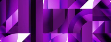 Çeşitli geometrik şekiller, dijital tasarımlar, sunumlar, web sitesi afişleri, sosyal medya paylaşımları için çağdaş tasarım için çok yönlü bir tablo sunarak, asgari soyut bir zemin üzerinde birleşir.