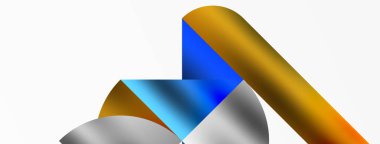 Büyüleyici bir geometrik mozaik desen içinde üçgenlerin, çizgilerin ve dairesel elementlerin sanatsal düzenlenmesi, görsel olarak dinamik ve büyüleyici bir bileşim sunar.