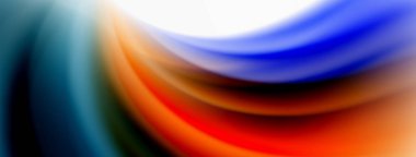 Gökkuşağı rengi ipekten bulanık arka plan beyaz, göz kamaştırıcı bir şekilde canlı arkaplan. Göz kamaştırıcı renk karışımı gökkuşağını, ipeksi ve zarif dalgalı deseni anımsatıyor.