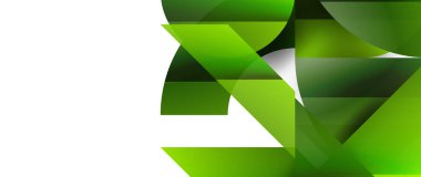 Geometrik füzyon - üçgenlerin soyut harmonisi ve minimalist arkaplan tasarımında daireler. Duvar kağıdı, afiş, arkaplan, iniş sayfası, duvar sanatı, davetiye, baskı için şekil ve satır tasarımı