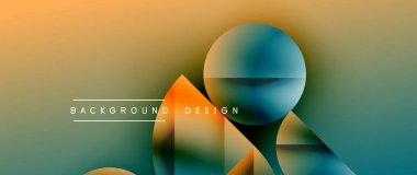 Minimalist geometrik arkaplan, metalik daireler ve kareler sergiliyor. Abartısız zarafeti somutlaştırıyor. Yansıtıcı yüzeyler ve hassas biçimler basitlik ve karmaşıklığın uyumlu bir karışımını oluşturur.