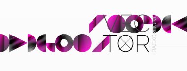 Dijital tasarımlar, sunumlar, web sitesi afişleri, sosyal medya paylaşımları için çok yönlülük ve görsel cazibe sağlayan, minimalist soyut tuval üzerinde geometrik biçimlerin Amalgamatasyonu