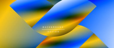 Daireler ve eğimli yuvarlak şekiller. Asgari soyut arkaplan, yuvarlak geometrik şekiller, temiz ve yapılandırılmış tasarım