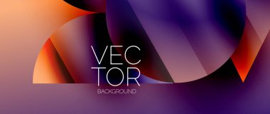 Birbirine kenetlenmiş üçgenler ve dairelerden oluşan büyüleyici soyut arkaplan, hem zerafet hem de modernlik saçan şaşırtıcı şekiller ve desenler oluşturur.