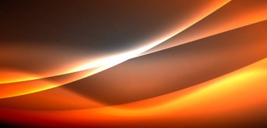 Neon ışıklı dalgalar arka planda dalgalanıyor, ışıltı ve hareketin büyüleyici dansı. Dinamik zemin, enerjinin ve modern estetiğin özünü yakalar