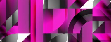 Üçgenleri ve daireleri olan geometrik minimalizm. Temel şekillerin karışımı huzur verici, görsel olarak memnun edici kompozisyonlar yaratıyor. Duvar kağıdı, afiş, arkaplan, iniş sayfası, duvar sanatı, davetiye, baskılar