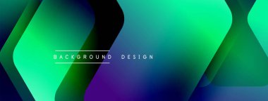 Enerjik geometrik arkaplan harmonik hareket içinde dinamik oklardan oluşan bir dizi içeriyor, hız, çeviklik ve kasıtlı akış duygusunu çağrıştırıyor