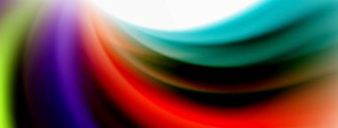 Gökkuşağı rengi ipekten bulanık arka plan beyaz, göz kamaştırıcı bir şekilde canlı arkaplan. Göz kamaştırıcı renk karışımı gökkuşağını, ipeksi ve zarif dalgalı deseni anımsatıyor.