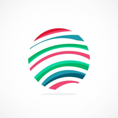 Soyut çember logosu, dinamik estetik. Basitlik, bağlantı, akıcılık ve enerjiyi, modern ve görsel bir kimlik arayan markalar için çok yönlü bir seçim haline getiriyor.