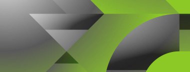 Üçgenler, çizgiler ve yuvarlak şekiller - dinamik geometrik soyut arkaplan. Duvar kağıdı, afiş, arkaplan, iniş sayfası, duvar sanatı, davetiye, baskılar için görsel senfoni