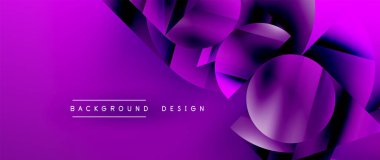 Birbirine kenetlenmiş üçgenler ve dairelerden oluşan büyüleyici soyut arkaplan, hem zerafet hem de modernlik saçan şaşırtıcı şekiller ve desenler oluşturur.