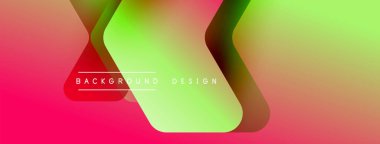 Enerjik geometrik arkaplan harmonik hareket içinde dinamik oklardan oluşan bir dizi içeriyor, hız, çeviklik ve kasıtlı akış duygusunu çağrıştırıyor