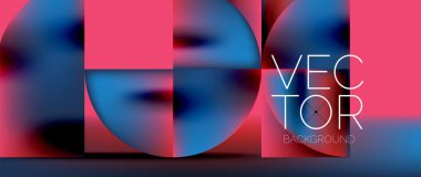 Soyut geometri karelerinin, dairelerin, üçgenlerin ve akış eğimlerinin büyüleyici gösterimi için hazırlanmış podyum duvar kağıdı, afiş ve arkaplan için görsel olarak çarpıcı bir sunumla uyumlu hale gelir.