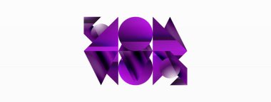 Çeşitli geometrik şekiller, dijital tasarımlar, sunumlar, web sitesi afişleri, sosyal medya paylaşımları için çağdaş tasarım için çok yönlü bir tablo sunarak, asgari soyut bir zemin üzerinde birleşir.