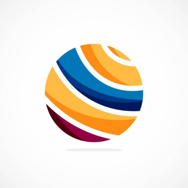 Soyut çember logosu, dinamik estetik. Basitlik, bağlantı, akıcılık ve enerjiyi, modern ve görsel bir kimlik arayan markalar için çok yönlü bir seçim haline getiriyor.