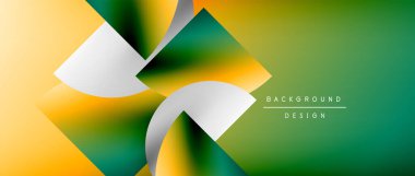 Daireler ve eğimli yuvarlak şekiller. Asgari soyut arkaplan, yuvarlak geometrik şekiller, temiz ve yapılandırılmış tasarım