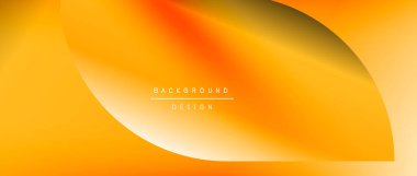 Posterler, kapaklar, afişler, broşürler, web siteleri için parlak renk çemberi ve yuvarlak element minimal geometrik soyut arkaplan