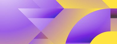 Basit geometrik formlar - dinamik geometrik soyut arkaplan. Duvar kağıdı, afiş, arkaplan, iniş sayfası, duvar sanatı, davetiye, baskılar, posterler için görsel senfoni