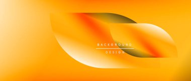 Posterler, kapaklar, afişler, broşürler, web siteleri için parlak renk çemberi ve yuvarlak element minimal geometrik soyut arkaplan