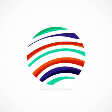 Soyut çember logosu, dinamik estetik. Basitlik, bağlantı, akıcılık ve enerjiyi, modern ve görsel bir kimlik arayan markalar için çok yönlü bir seçim haline getiriyor.