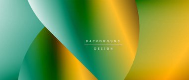 Daireler ve eğimli yuvarlak şekiller. Asgari soyut arkaplan, yuvarlak geometrik şekiller, temiz ve yapılandırılmış tasarım