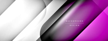 Shadow lines vector techno banner and light effects. Techno Illustration For Wallpaper, Banner, Background, Card, Book Illustration, landing page