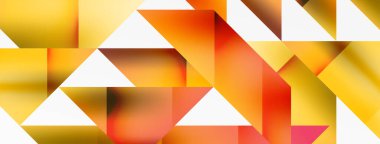 Büyüleyici vektör soyutlaması. Üçgenler büyüleyici dansla kesişiyor, dinamik geometrik zemin hazırlıyorlar. Şekil ve açıların birleşimi modern tasarımın sanatsal senfonisini yaratır.