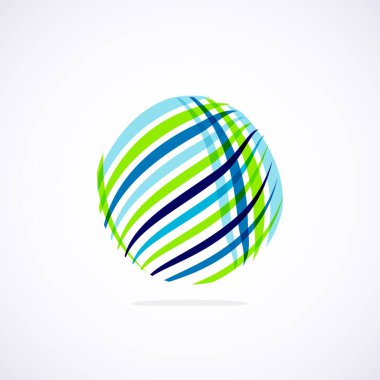 Soyut çember logosu - minimalist amblem, zamansız ve evrensel daire şekli. Benzersiz logo markaların ve kavramların aralığını temsil ediyor, basitliği ve yaratıcılığı tek ve ikonik bir resimde özetliyor