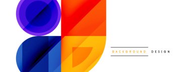 Enigmatik Çemberler - Büyüleyici Vektör Geometrik Arkaplan Büyüleyici Çember Elementlerinin Büyüleyici Bileşimi Açılıyor