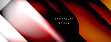 Vector abstract line background with glowing effects and shadows. Vector Illustration For Wallpaper, Banner, Background, Card, Book Illustration, landing page