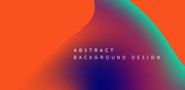 Dinamik sıvı şekilleri içeren akışkan geometrik vektör arka planı, duvar kağıdı, pankart, arkaplan, iniş sayfası, duvar sanatı, davetiye, baskı, poster için büyüleyici soyut görsel deneyim yaratıyor