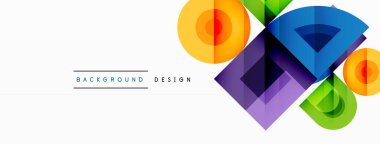 Enigmatik Çemberler - Büyüleyici Vektör Geometrik Arkaplan Büyüleyici Çember Elementlerinin Büyüleyici Bileşimi Açılıyor