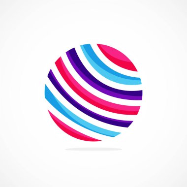 Soyut çember logosu, dinamik estetik. Basitlik, bağlantı, akıcılık ve enerjiyi, modern ve görsel bir kimlik arayan markalar için çok yönlü bir seçim haline getiriyor.