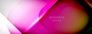 Vector abstract line background with glowing effects and shadows. Vector Illustration For Wallpaper, Banner, Background, Card, Book Illustration, landing page