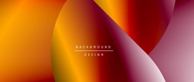 Daireler ve eğimli yuvarlak şekiller. Asgari soyut arkaplan, yuvarlak geometrik şekiller, temiz ve yapılandırılmış tasarım